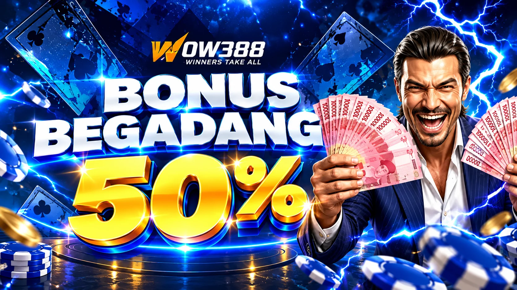 Bonus Begadang Spesial 50% WOW388